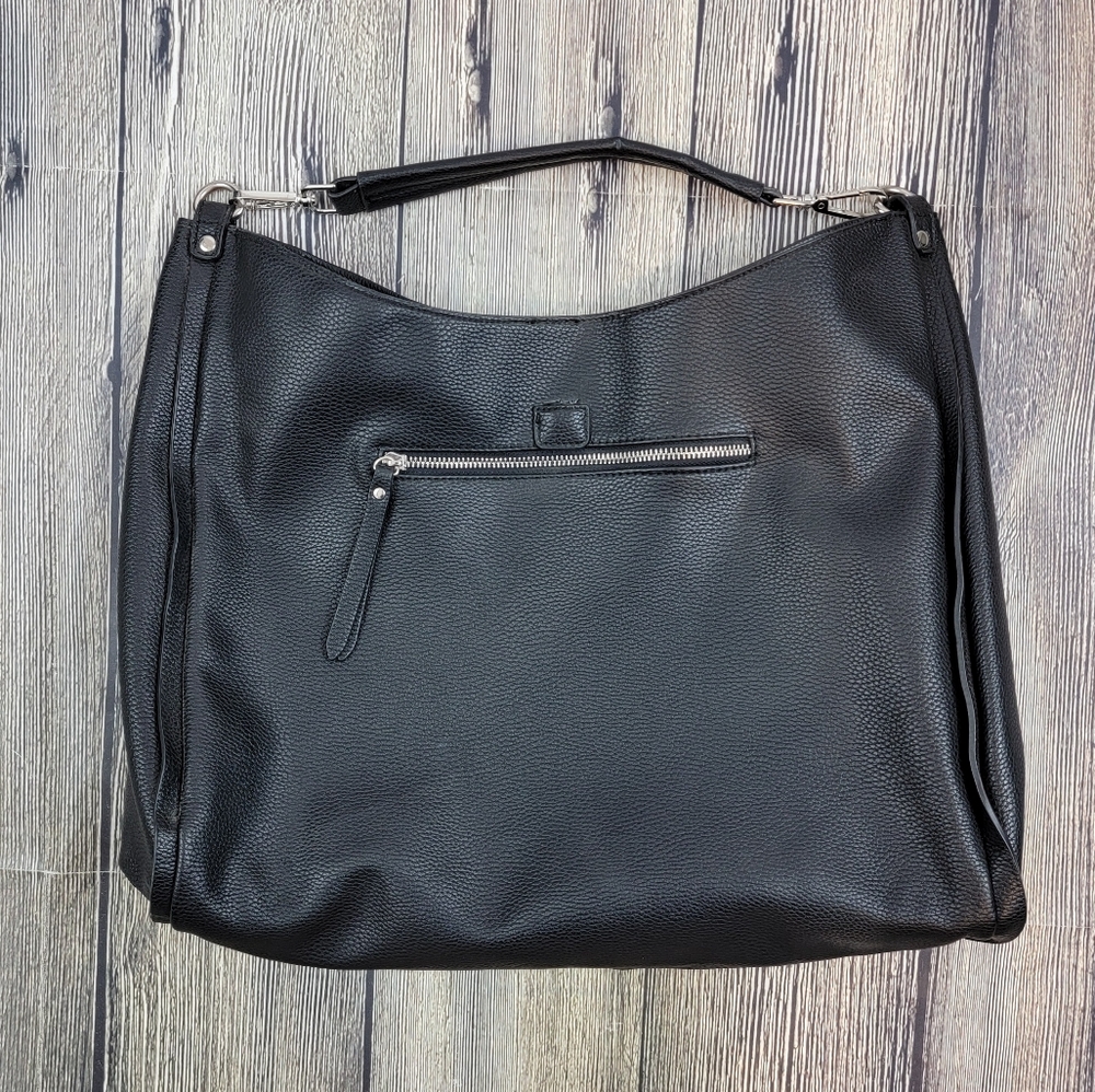 Moda Luxe Black Shoulder Bag